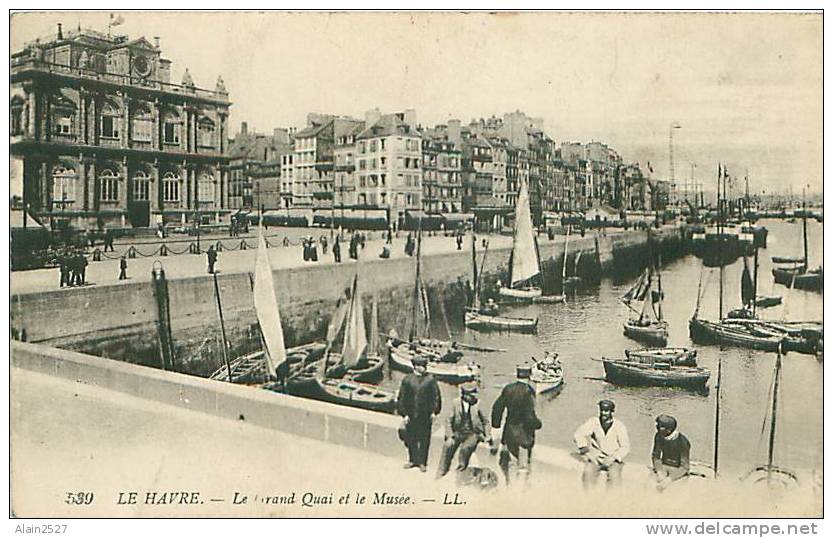 76 - LE HAVRE - Le Grand Quai Et Le Musée (LL. 539) - Port