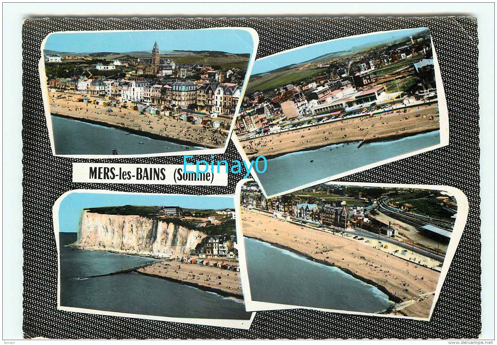 B - 80 - MERS LES BAINS - Carte Multivues - édition Combier - Mers Les Bains