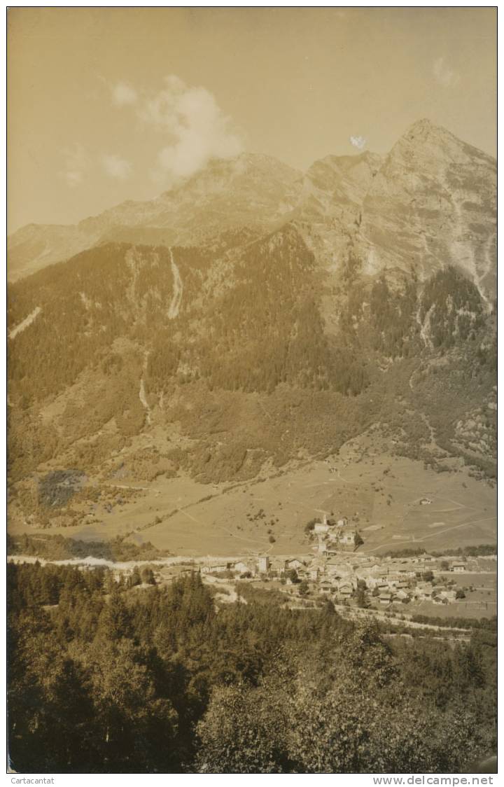 VICOSOPRANO - BREGAGLIA. VERSO IL PIZ DUAN. CARTOLINA DEL 1951 - Bregaglia