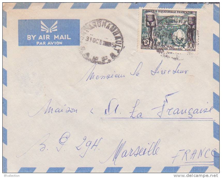 FORT ARCHAMBAULT - TCHAD - Colonies Francaises - Lettre - Marcophilie - Storia Postale