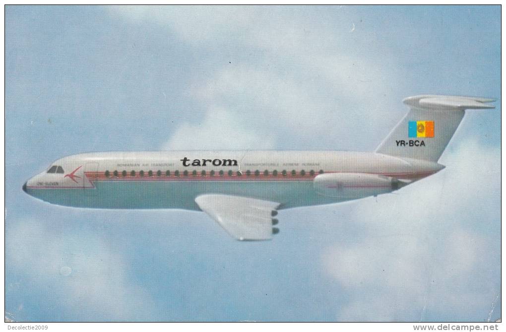 Tzs4783 Tarom Bac 1-11 Official PPC Not Used Perfect Shape - 1946-....: Moderne