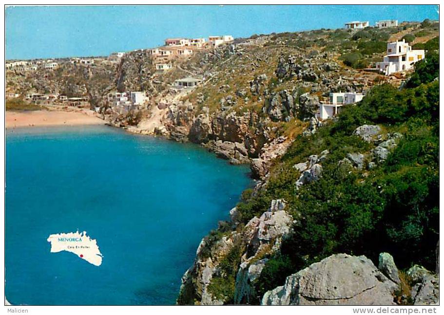 Espagne - Cpsm - Grand Format - Ref 346- Islas Baleares -iles Baleares -menorca -carte Bon Etat - - Menorca