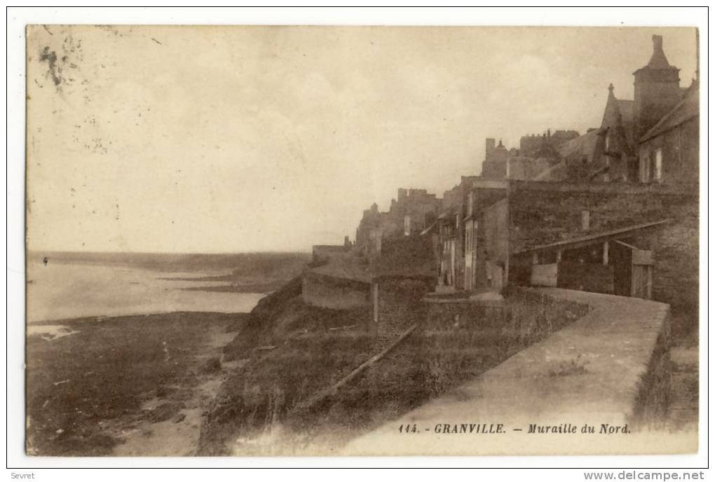 GRANVILLE  - Muraille Du Nord. - Granville