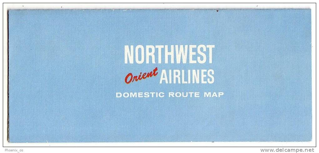 AIRLINES (USA) - Northwest Orient Airlines, Travel Guide - Mundo