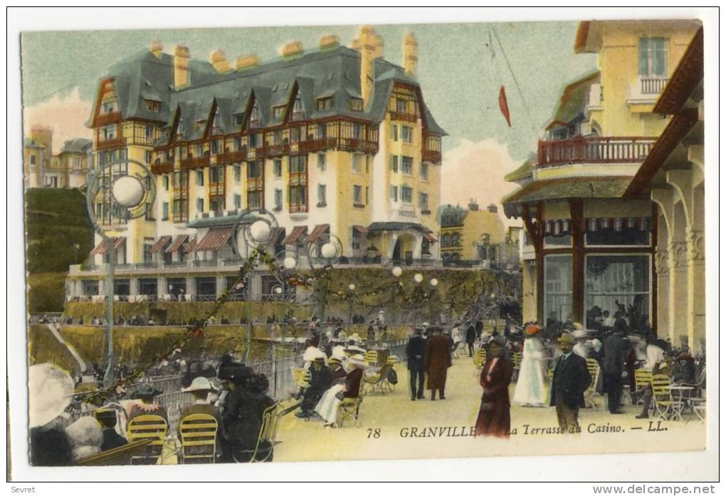 GRANVILLE  -  La Terrasse Du  Casino - Granville