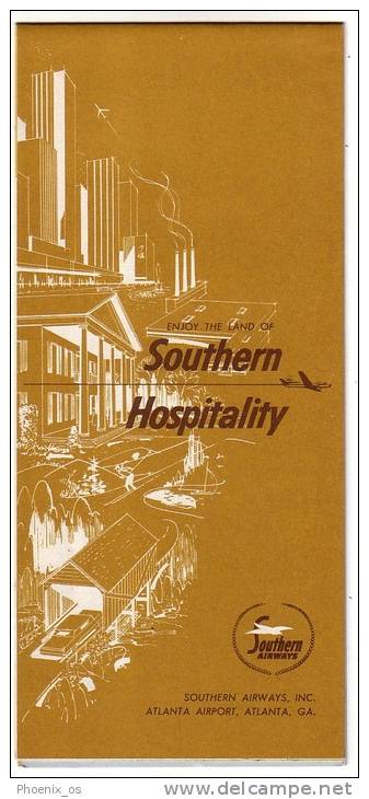 AIRLINES (USA) - Southern Airways - Atlanta Airport, Travel Guide - Welt