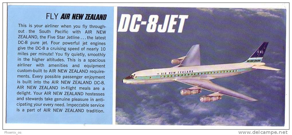 AIRLINES (New Zeland) - The South Pacific Air New Zeland, Travel Guide - Mondo