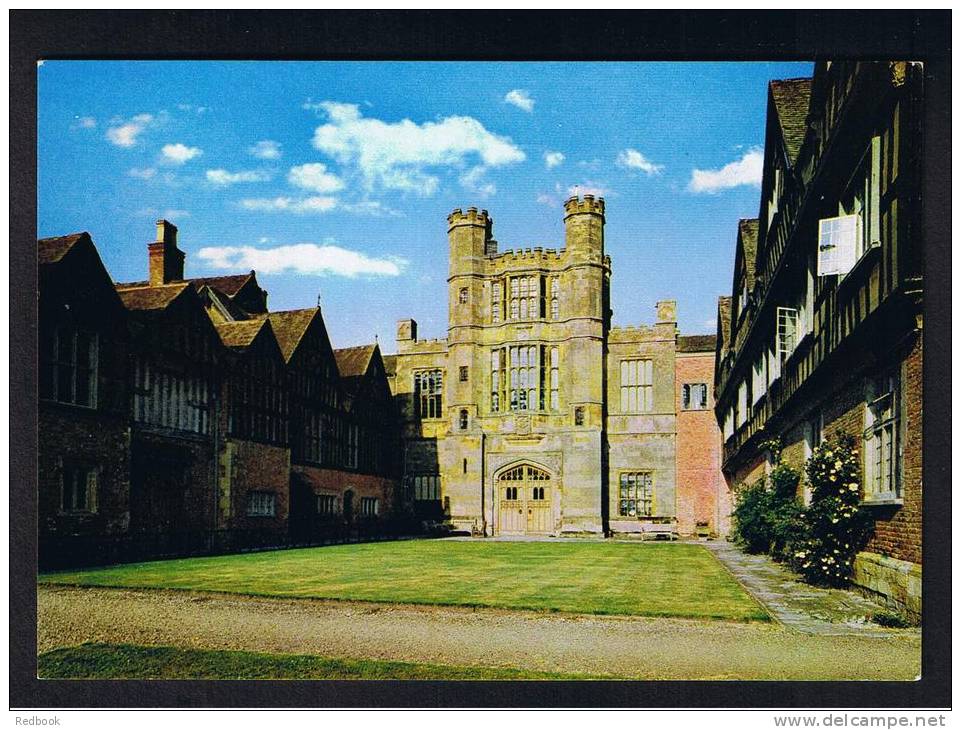 RB 747 - J. Arthur Dixon Postcard - Coughton Court Courtyard Alcester Warwickshire - Guy Fawkes Theme - Altri & Non Classificati