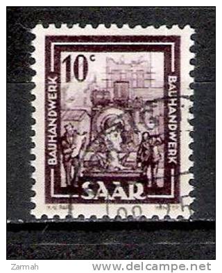 Sarre N° 254 Oblitéré Gommé - Used Stamps