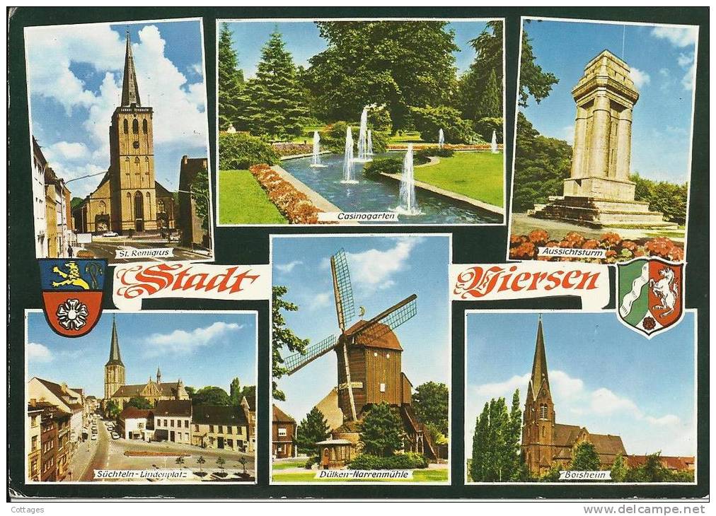 STADT VIERSEN - Multivue - 1983 - Viersen