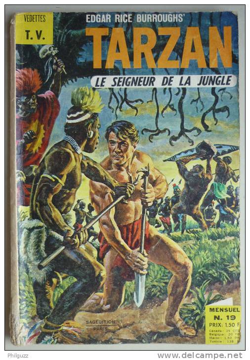 PETIT FORMAT TARZAN  19 SAGEDITION - Tarzan