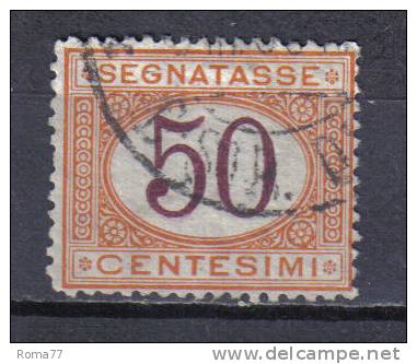 SS6275 - REGNO 1890 , Segnatasse 50 Cent N. 25 - Impuestos