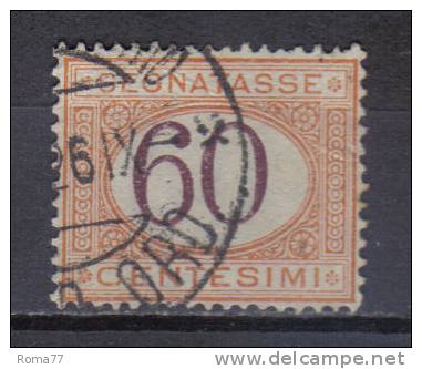 SS6279 - REGNO 1924 , Segnatasse 60 Cent  N. 33 - Strafport