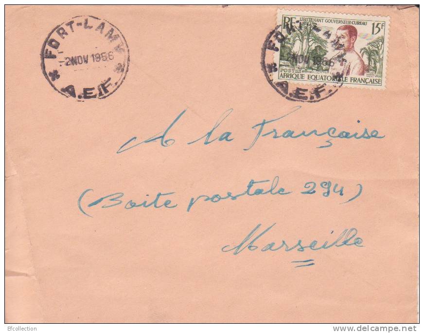 FORT LAMY - TCHAD  - Colonies Francaises - Lettre - Marcophilie - Cartas & Documentos