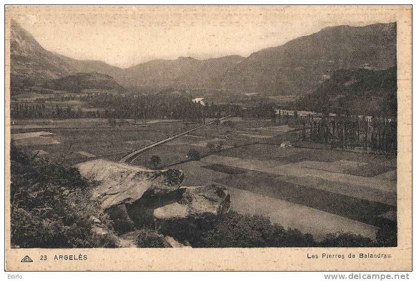 ARGELES Les Pierres De Balandrau - Neuve TB - Argeles Gazost