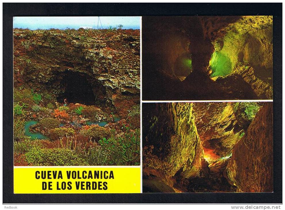 RB 748 - Volcano Postcard - Cueva Volcanica De Los Verdes - Lanzarote Canary Islands Spain - Lanzarote