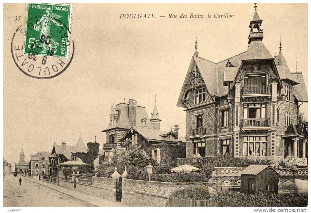 HOULGATE (14) Rue Des Bains Villa Nommée Le Carillon - Houlgate