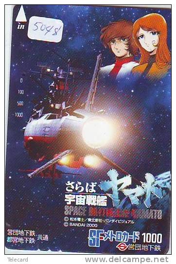 MANGA (5048) Carte Prepayee Japon * Cinéma Animate Animé * KARTE * PREPAID CARD JAPAN Movie Film * Kino * - Kino