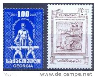 GE 2002-395-6 DEFINITIVE, GEORGIA, 2v, MNH - Georgia