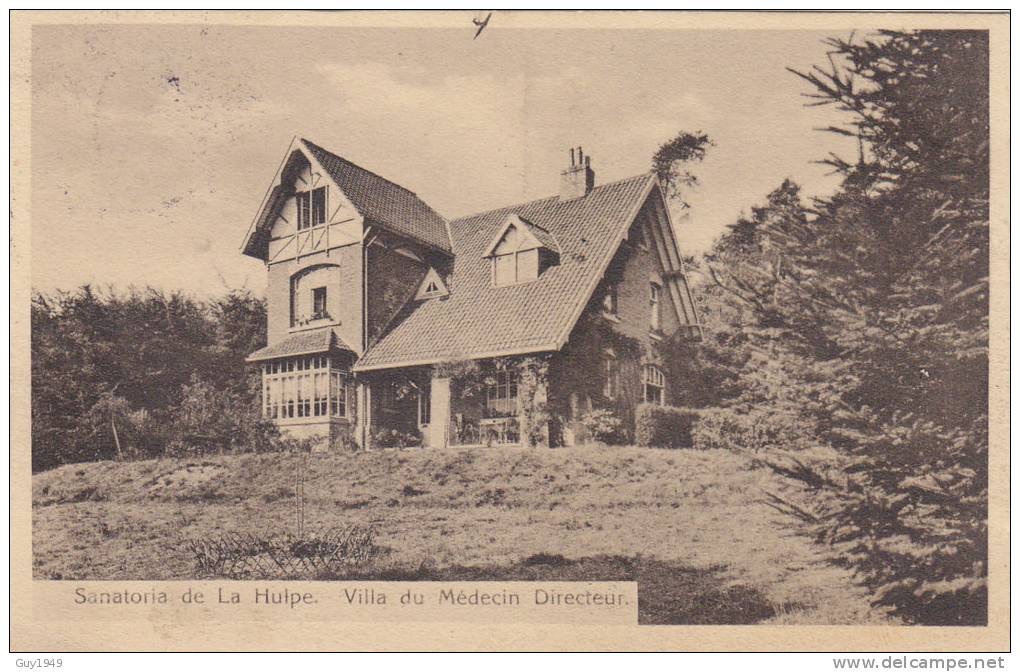 SANATORIA DE LA HULPE VILLA DE MEDECIN DIRECTEUR  1919 - La Hulpe