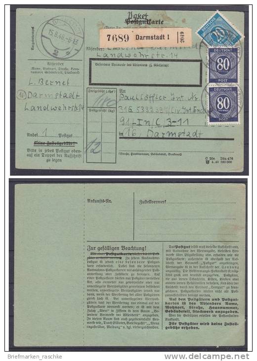 Kontrollrat Paketkarte (1970) - Lettres & Documents