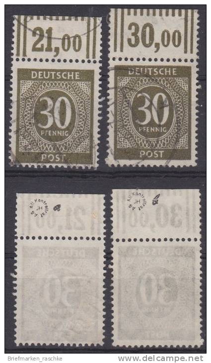 Kontrollrat,928a,b,OR Walze,o  Preis Wurde Reduziert !! - Mint