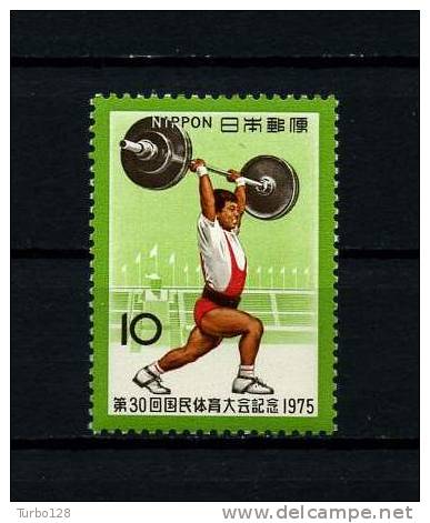 JAPON 1975  N° 1174**  Neuf  Ier Choix. Sup.  Cote: 0,50€ (Sports. Haltérophilie) - Neufs