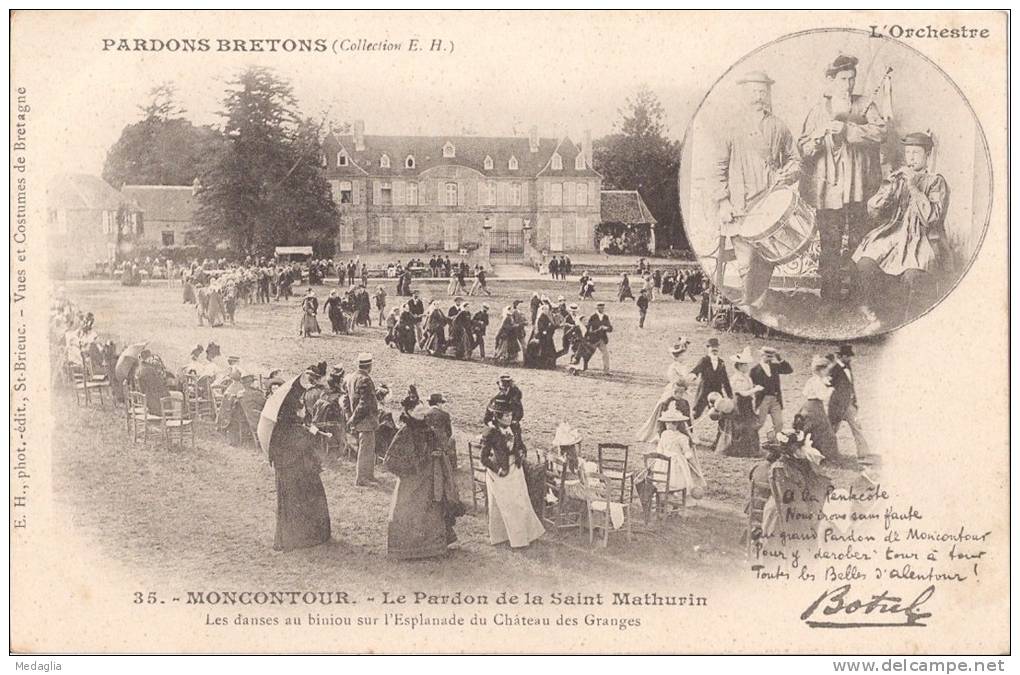 MONCONTOUR - LE PARDON DE LA SAINT MATHURIN - Moncontour