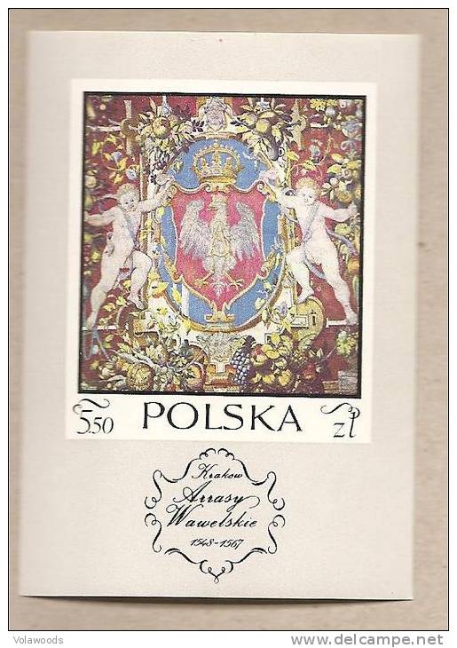 Polonia - Foglietto Nuovo Non Dentellato: Tappezzerie Del Castello Di Wavel - 1970 * G - Blocs & Hojas