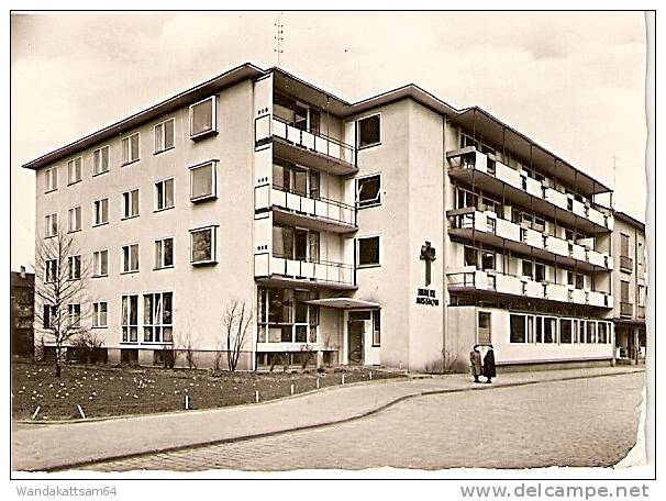 AK Ansbach Mehrbild 4 Bilder Post Kempf-Haus Haus der Inneren Mission Bahnhof 26.9.65 - 13 88 ANSBACH 2 a nach Berlin mi