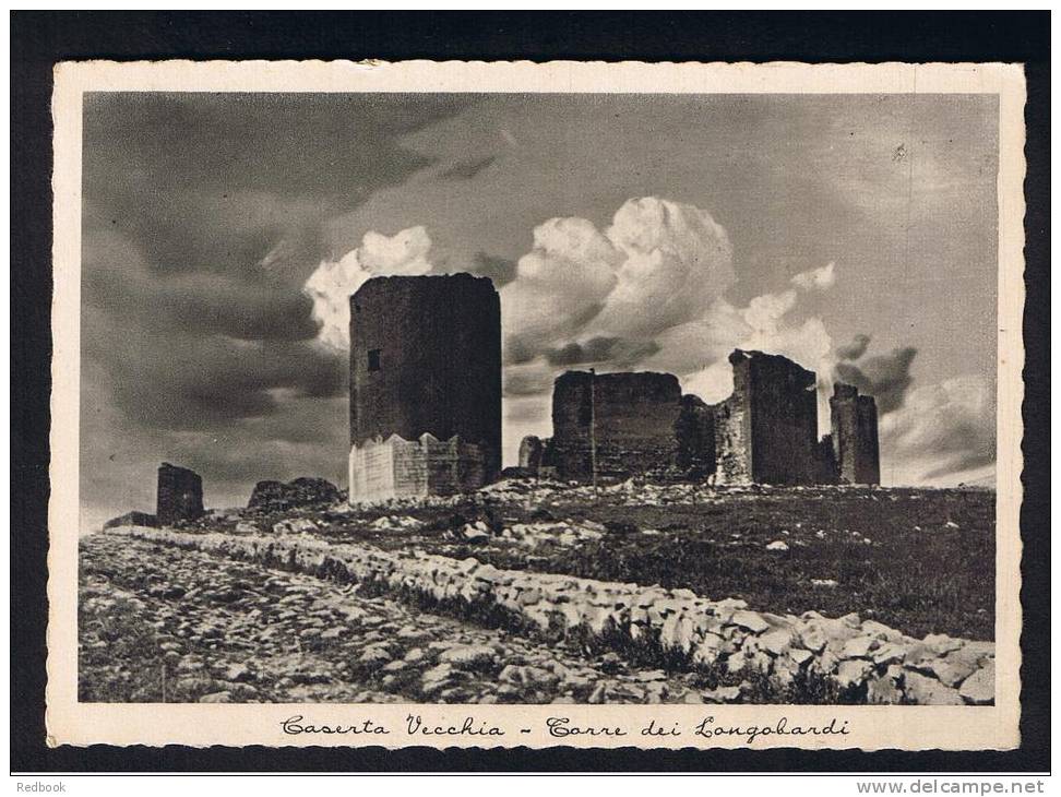RB 749 - Early Postcard - Caserta Vecchia Italy - Torre Dei Longabardi - Caserta