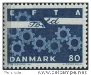 NE0703 Denmark 1967 Gear 1v MNH - Nuevos