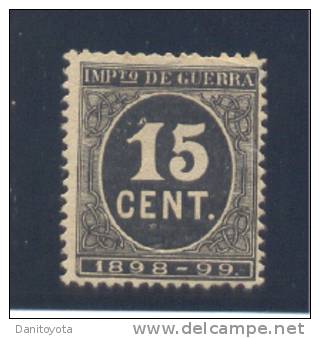 EDIFIL 238 * "15 CTS NEGRO NEGRO CIFRA" - Unused Stamps