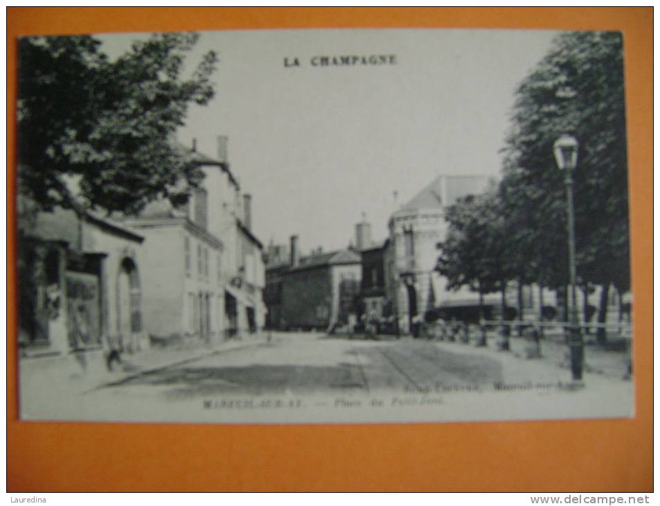 CP  MAREUIL SUR AY   PLACE DU PETIT JARD - Mareuil-sur-Ay