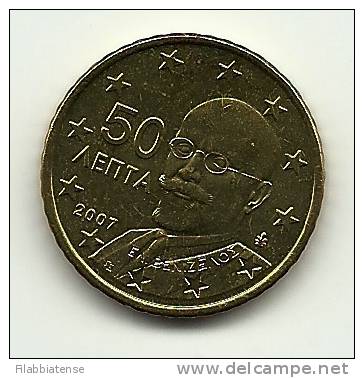 2007 - Grecia 50 Centesimi, - Grecia