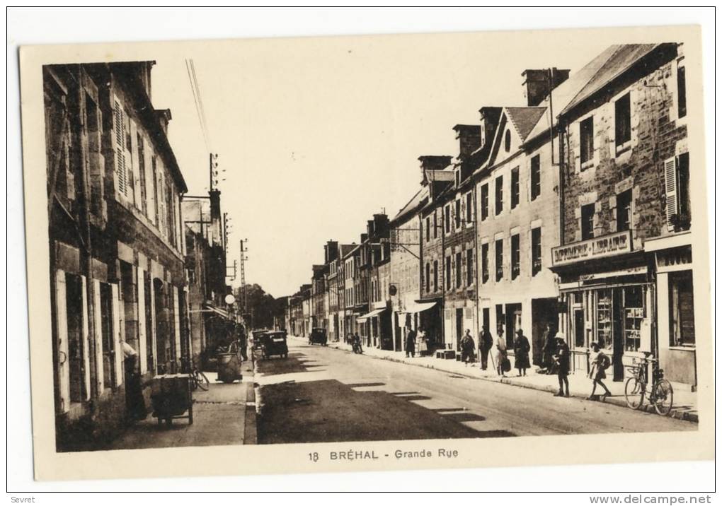 BREHAL. - Grande Rue - Brehal