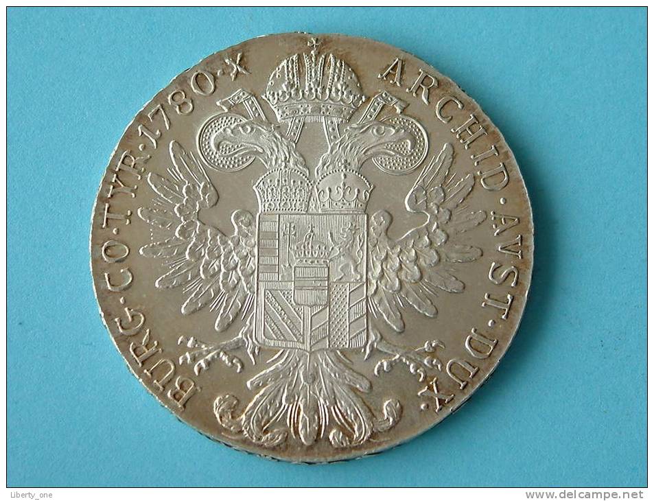 1780 THALER SILVER ( 28 Gr.- 41 Mm.) MARIA THERESIA / KM 1866.2 ( For Grade, Please See Photo ) !! - Autriche