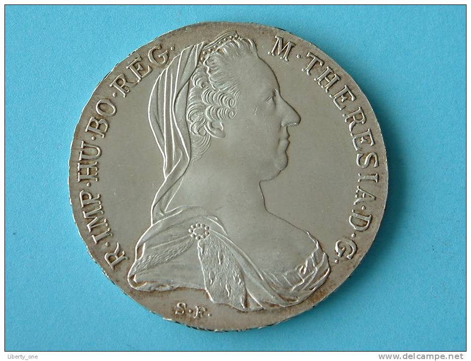 1780 THALER SILVER ( 28 Gr.- 41 Mm.) MARIA THERESIA / KM 1866.2 ( For Grade, Please See Photo ) !! - Autriche