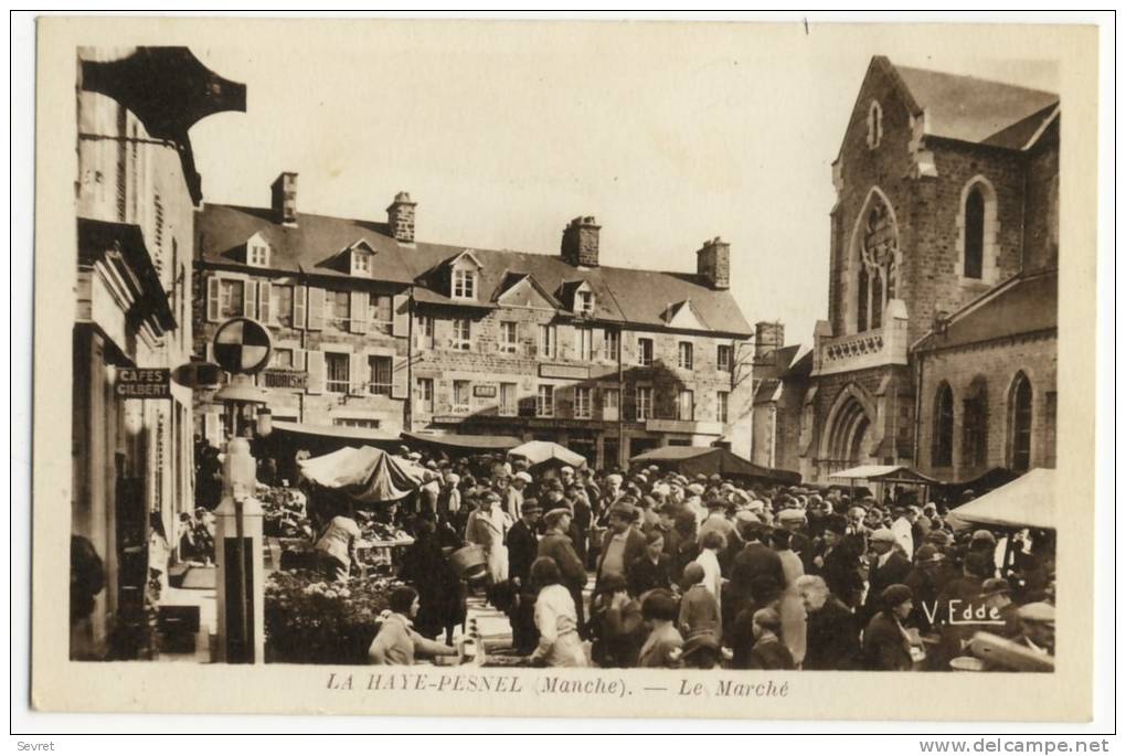 LA HAYE-PESNEL. -  Le Marché - Other & Unclassified