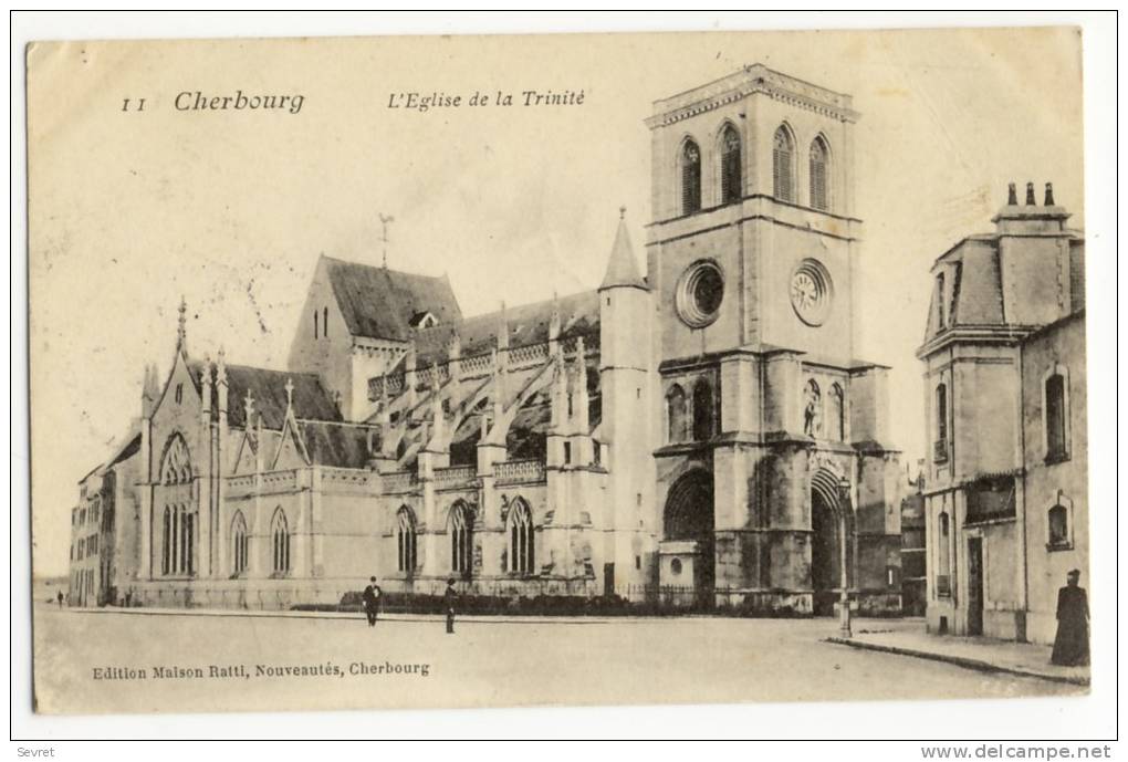 CHERBOURG - L'Eglise De La Trinité. - Cherbourg