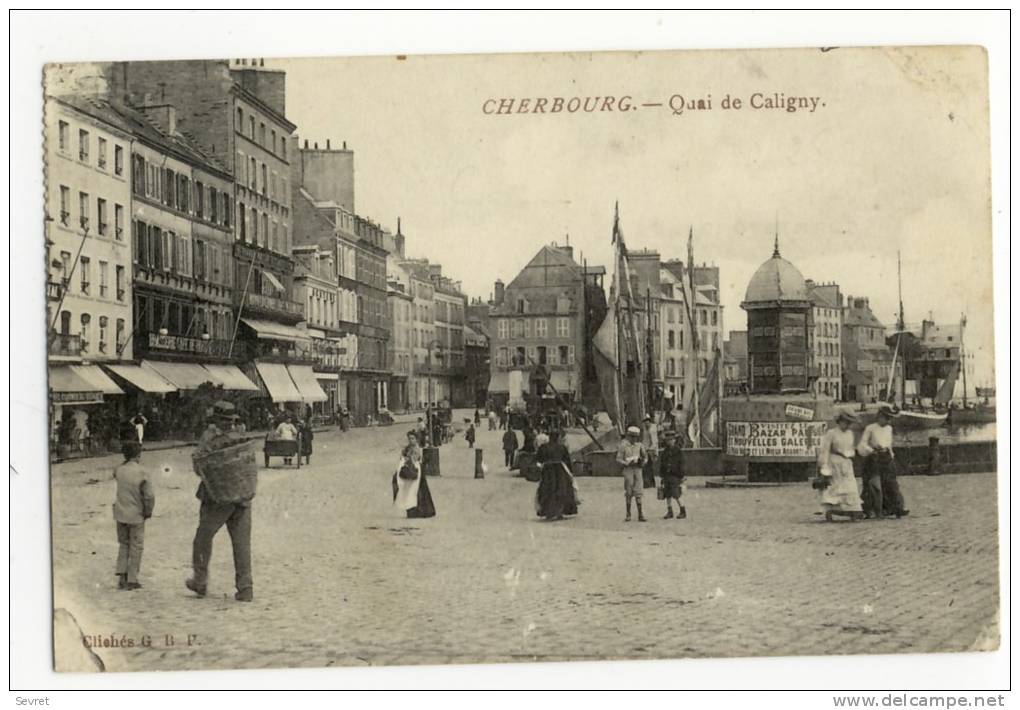 CHERBOURG -  Quai Caligny. - Cherbourg