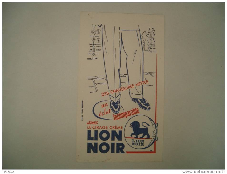 Buvard  Chaussures Nettes  Avec Le Cirage-créme LION NOIR - Scarpe