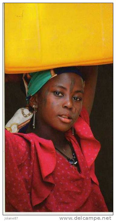 CPM      NIGER     VILLAGE AUTOUR DE MARADI     FEMME - Niger