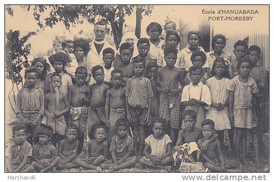 OCEANIE PAPOUASIE NOUVELLE GUINEE PORT MORESBY ECOLE D HANUABADA - Papua New Guinea