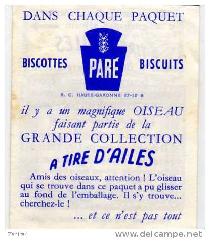 Prospectus Mini Pour Collectionner Découpis " A Tire D'ailes "- Oiseaux - Lisre -PARE -Pierrefitte Sur Sauldre (L Et C) - Animali