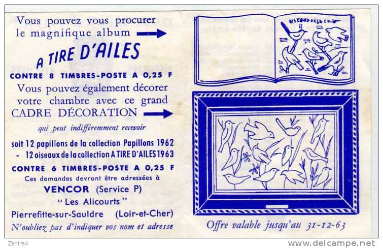 Prospectus Mini Pour Collectionner Découpis " A Tire D'ailes "- Oiseaux - Lisre -PARE -Pierrefitte Sur Sauldre (L Et C) - Animaux