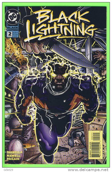 BD - DC COMICS - BLACK  LIGHTNING - No 2 - MARCH 1995  - MINT CONDITION - DC