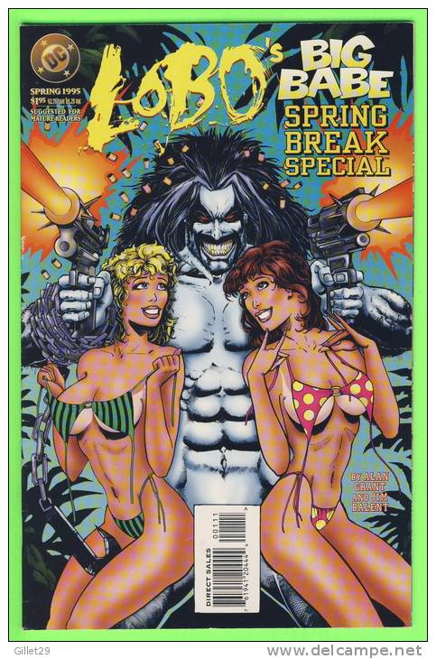 BD - DC COMICS - LOBO´S BIG BABE SPRING BREAK SPECIAL, 1995  - MINT CONDITION - DC