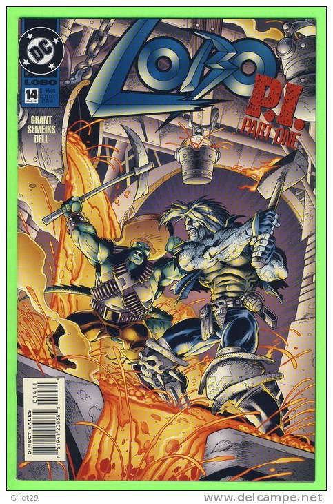 BD - DC COMICS - LOBO - No 14 - MARCH, 1995  - MINT CONDITION - DC