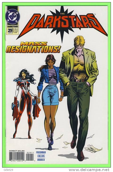 BD - DC COMICS - DARKSTARS - No 29 - MARCH, 1995  - MINT CONDITION - DC